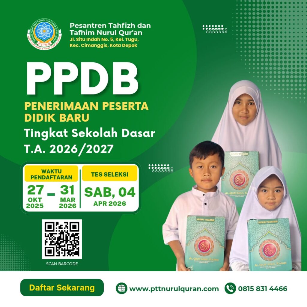 PPDB PTTNQ 2026-2027